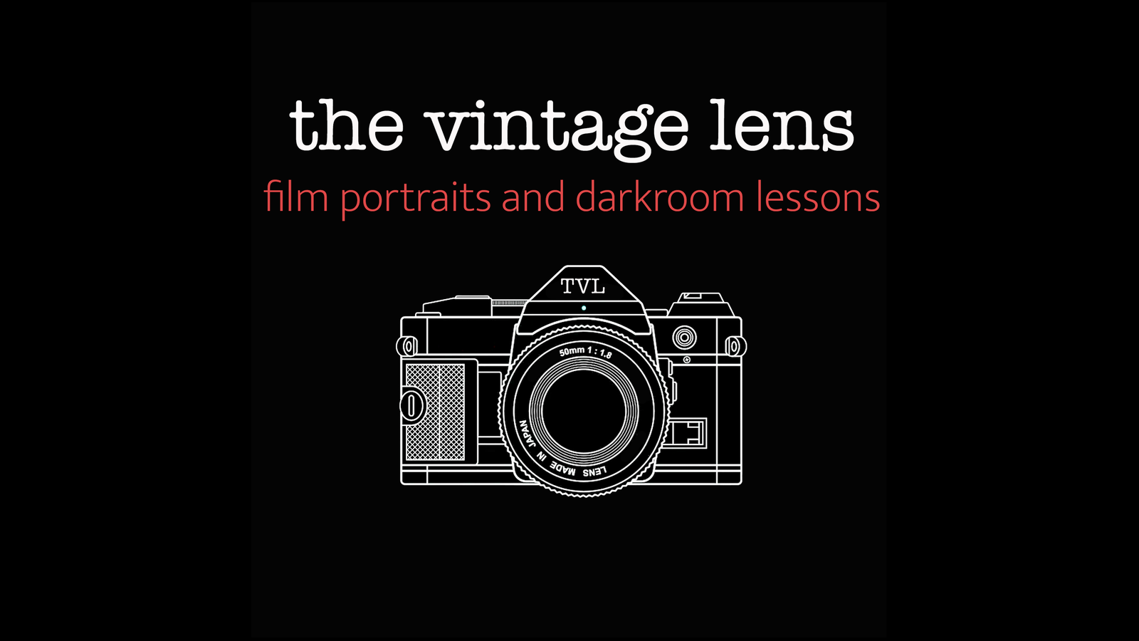 Film Portraits & Darkroom Lessons