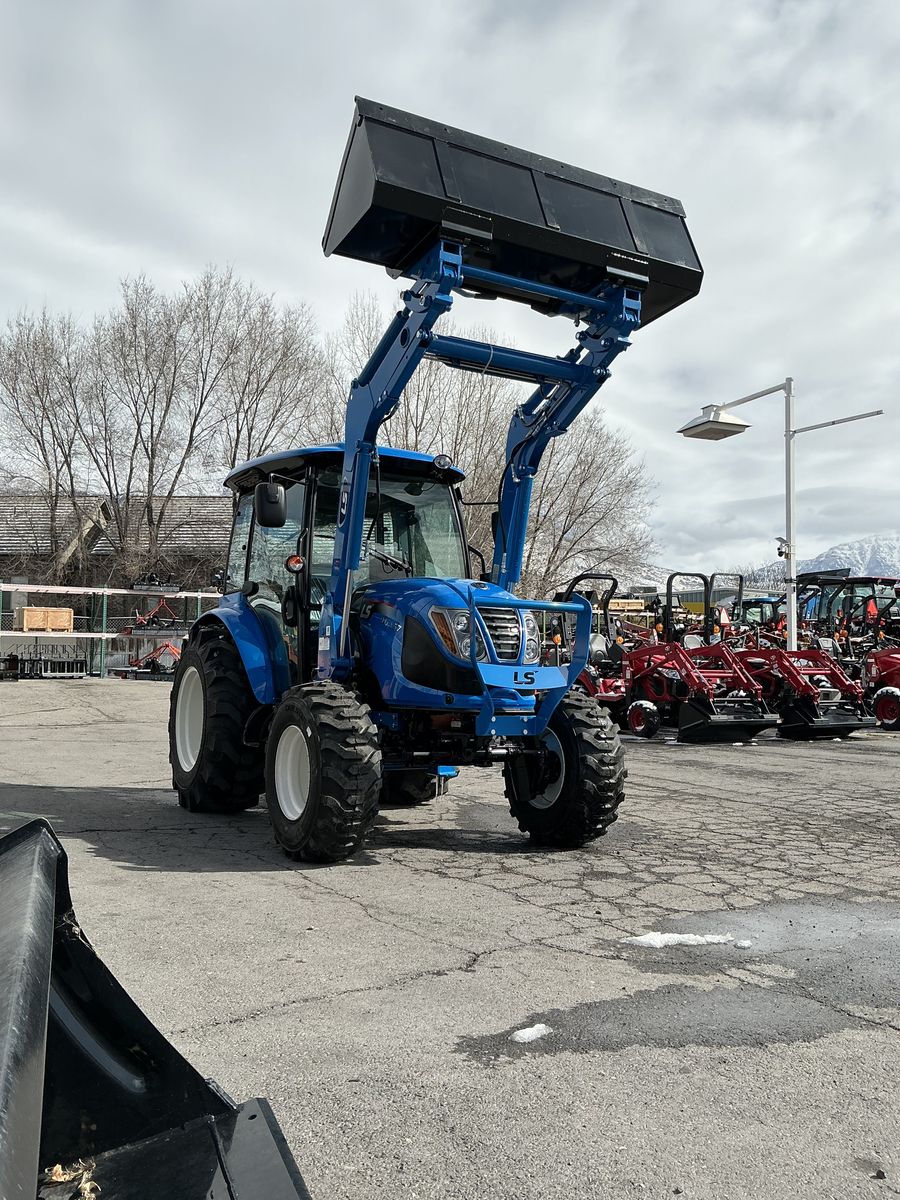 LS MT357HC Cab Tractor And Loader