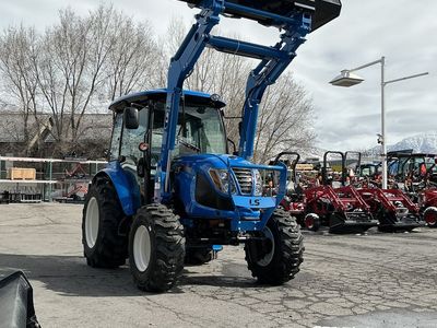 LS MT357HC Cab Tractor And Loader