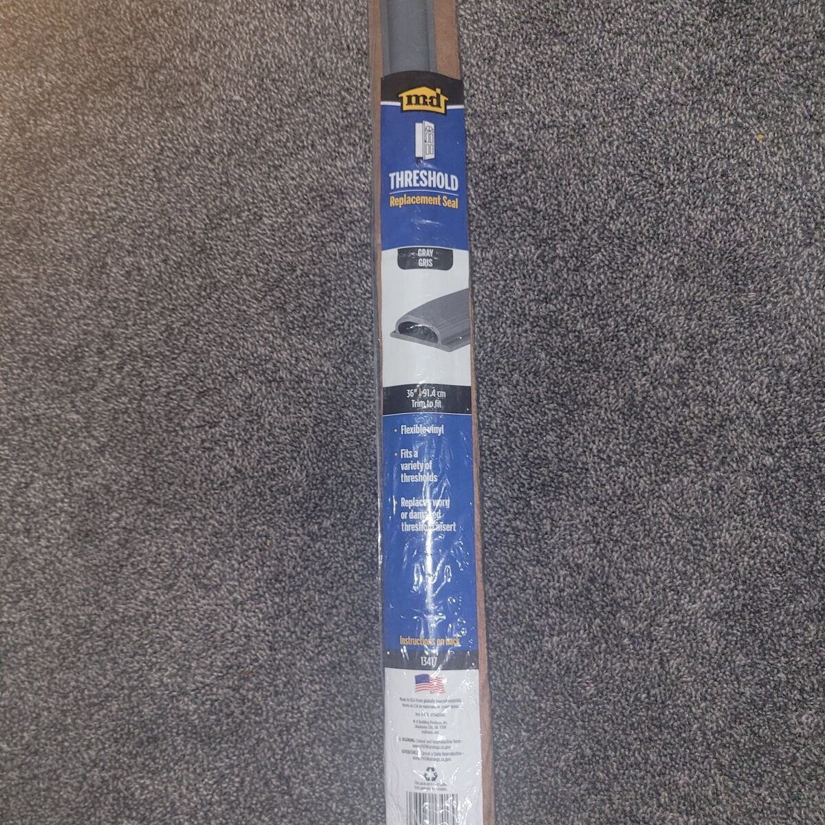 Vinyl Replacement Threshold Insert - MD Building P