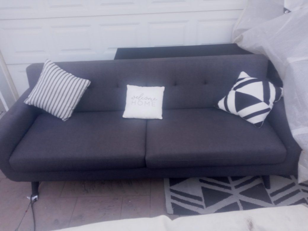 Gray couch in good shape