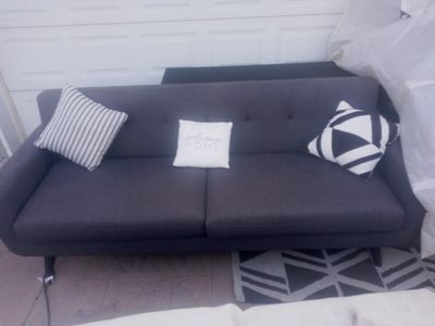 Gray couch in good shape