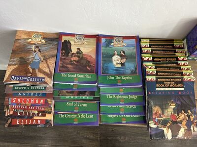 Living Scripture VHS And Activity Books