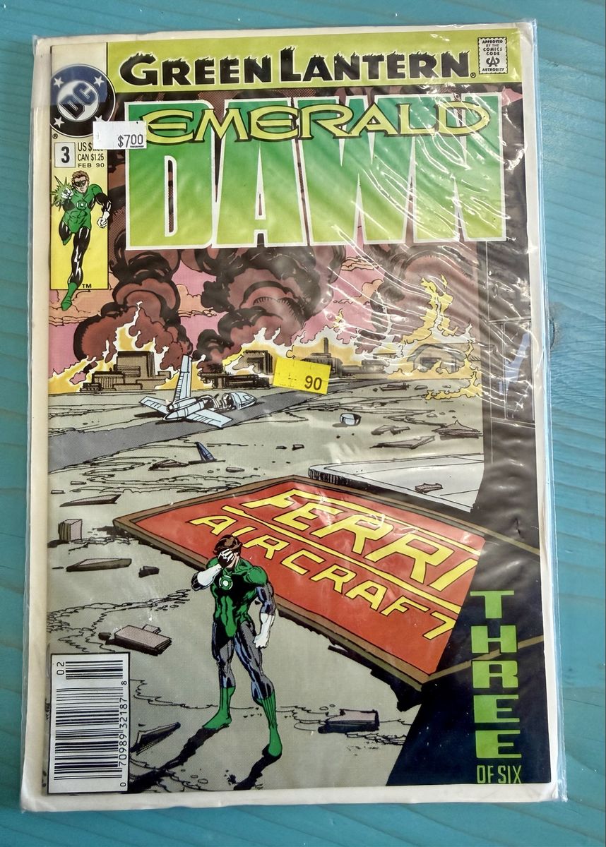 DC Comics Green Lantern: Emerald Dawn #3 1990 Boar