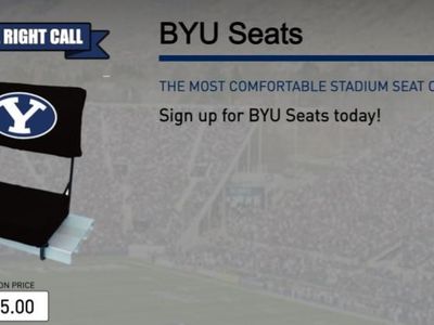 Padded Aisle Seats - BYU v Notre Dame Parking Pass Included