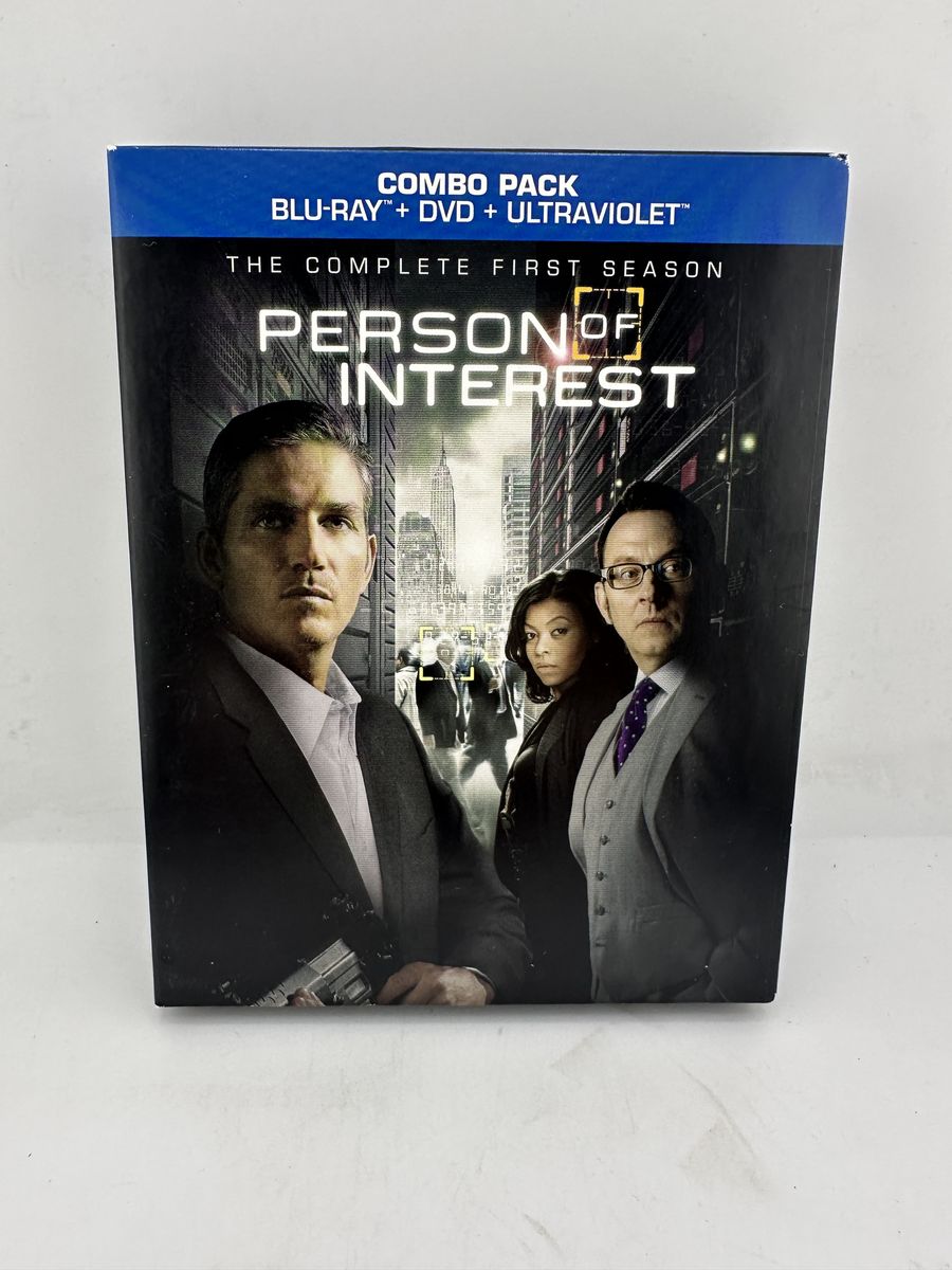 Person of Interest Complete First Season Blu-ray DVD Combo Pack 6-Disc Set