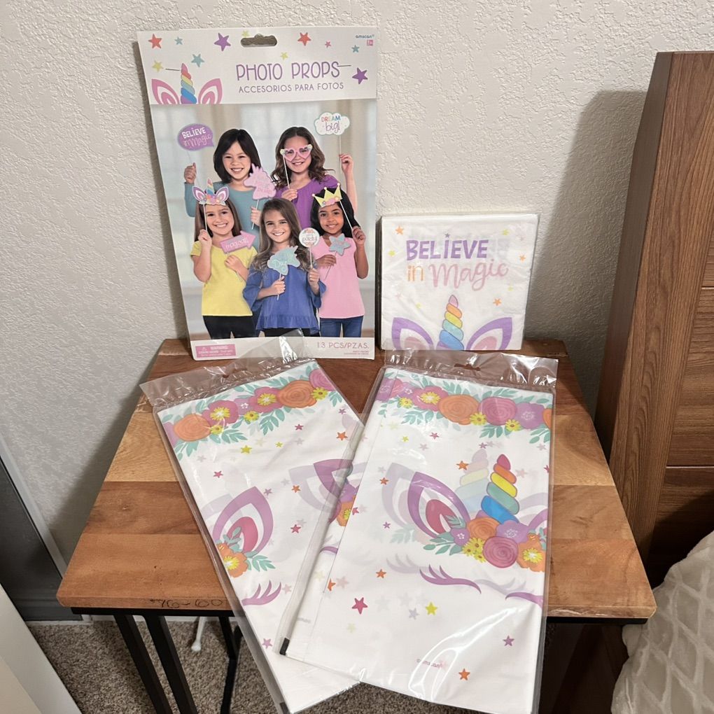 Unicorn Party Decoration Set