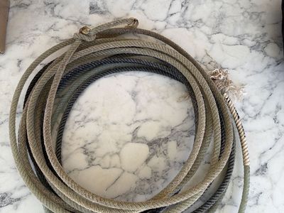 Genuine Lariat Rope - Cowboy/Ranching Essential