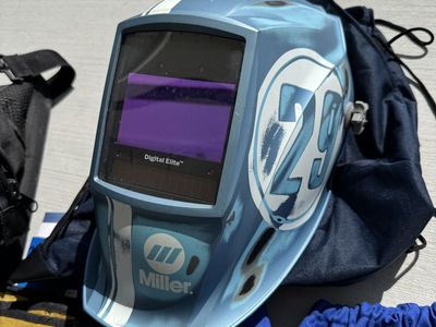 Miller Auto Welding Helmet, Bag, Gloves, Sleeves