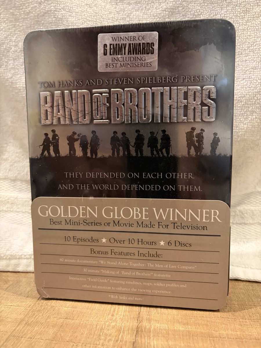 Band of Brothers Complete HBO Miniseries DVD Set - Unopened, 6-Disc Golden Globe Winner