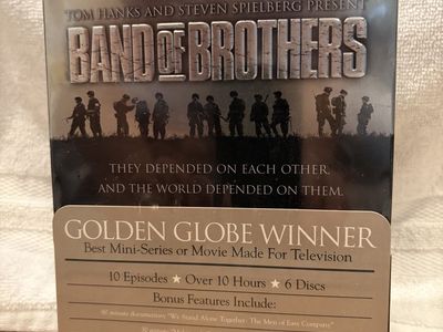 Band of Brothers Complete HBO Miniseries DVD Set - Unopened, 6-Disc Golden Globe Winner