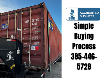 40' Used Shipping Container – Inventory Storage – Best Value