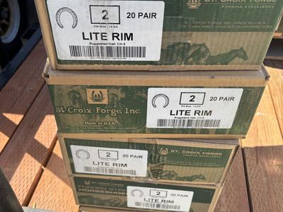 Lite Rim Horse Shoes size 2