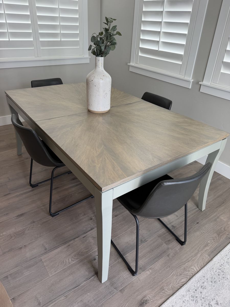 Beautiful refinished dining table 