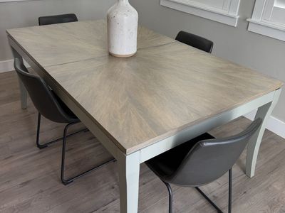 Beautiful refinished dining table