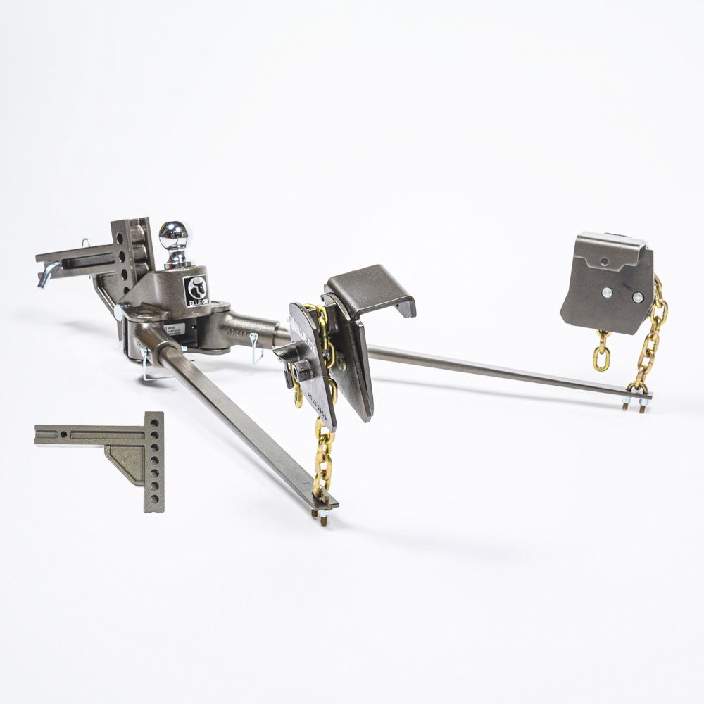 Blue Ox BXW0750 SWAYPRO WEIGHT DISTRIBUTING HITCH – 750LBS TONGUE, 7500LBS TOWING, 2″ RECEIVER
