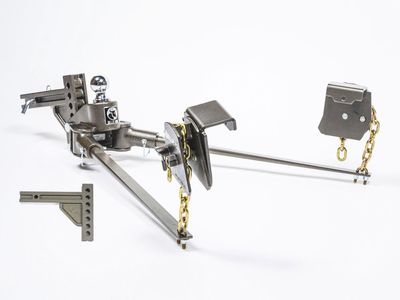 Blue Ox BXW0750 SWAYPRO WEIGHT DISTRIBUTING HITCH – 750LBS TONGUE, 7500LBS TOWING, 2″ RECEIVER