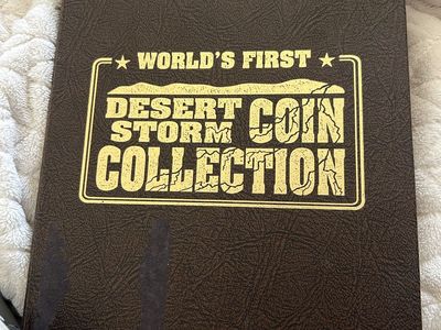1991 Desert Storm Coin Collection 45 Total
