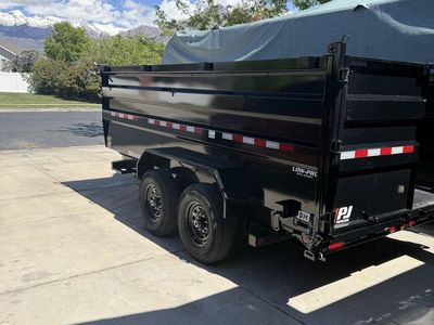 14 foot dump trailer for rent high walls