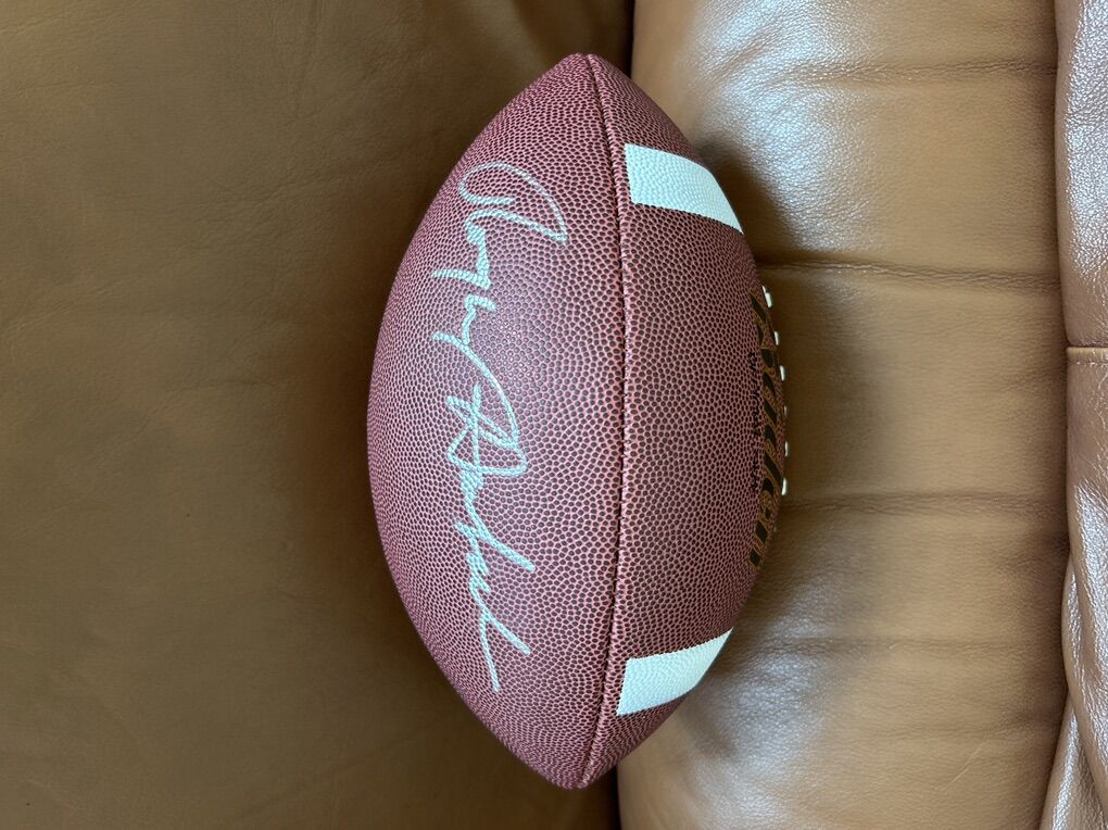 Roger Staubach Dallas Cowboys Auto Football Signed