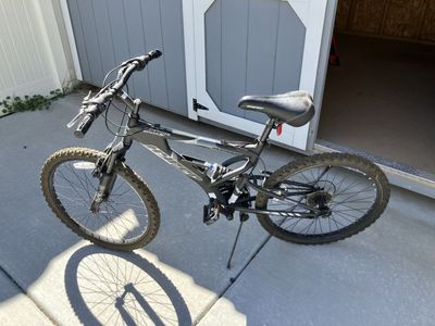 Hyper Havoc FS Mountain Bike 24 Inch Wheels Full Suspension Black