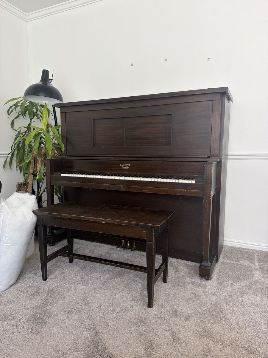Player piano.