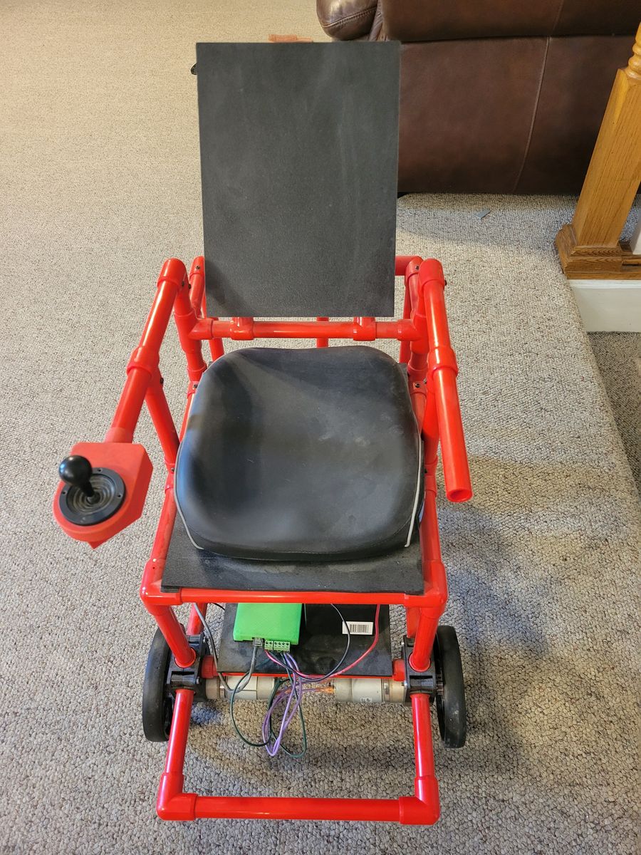 Pediatric motorized wheelchair