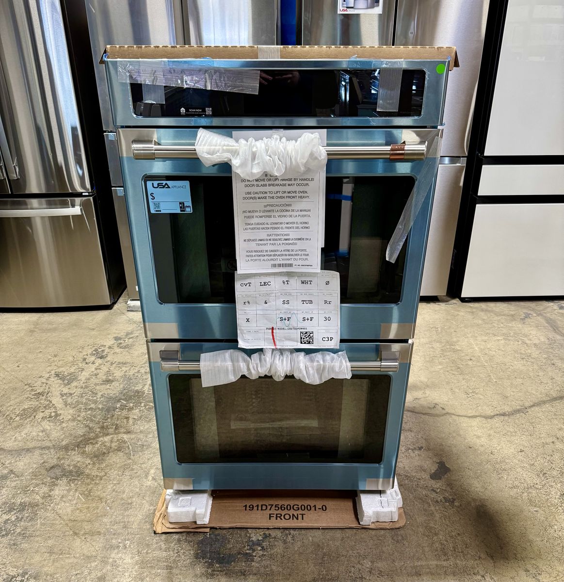 GE CAFE PROFESSIONAL SERIES STAINLESS STEEL WALL OVEN