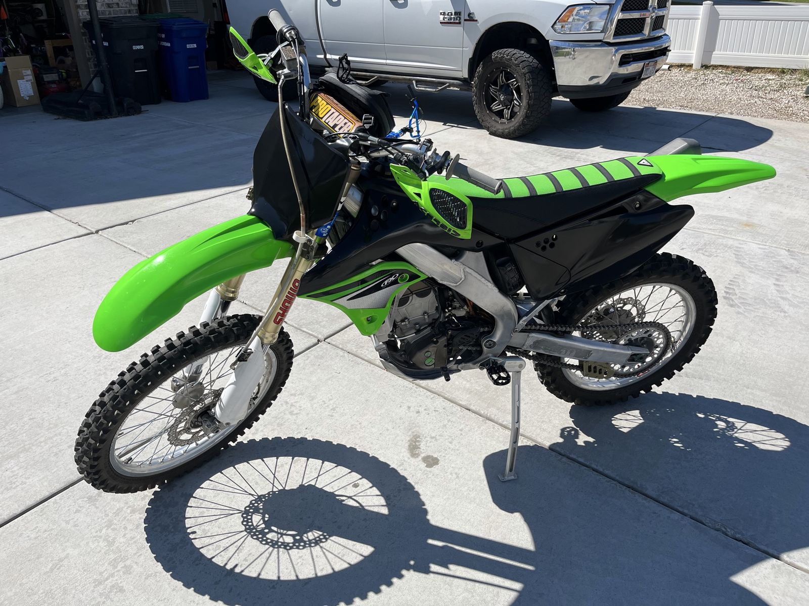 2006 Kawasaki KX250F Dirt Bike - 4-Stroke, Upgraded Extras