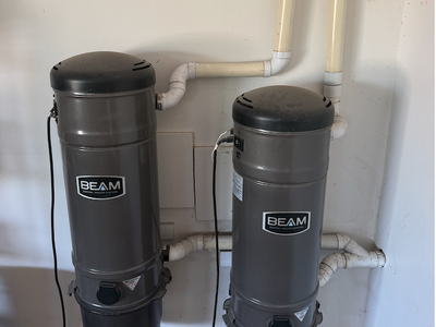 BEAM Serenity Series SC375A Central Vacuum - Bundle of 2 Units & Hose