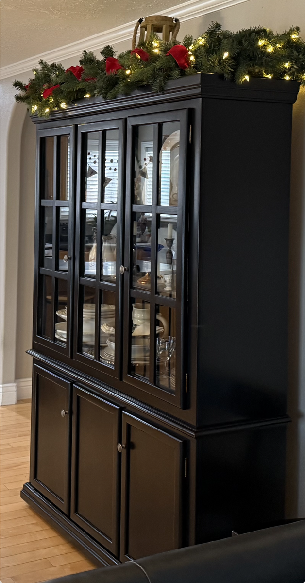 Beautiful Black Hutch