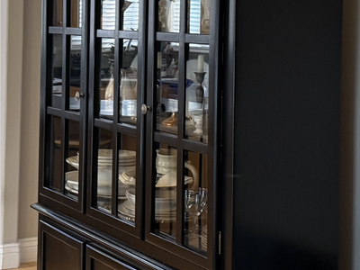 Beautiful Black Hutch