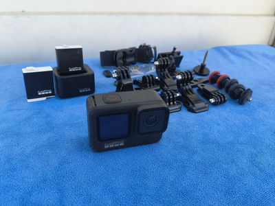 GoPro HERO 9 with Batteries and Accessories