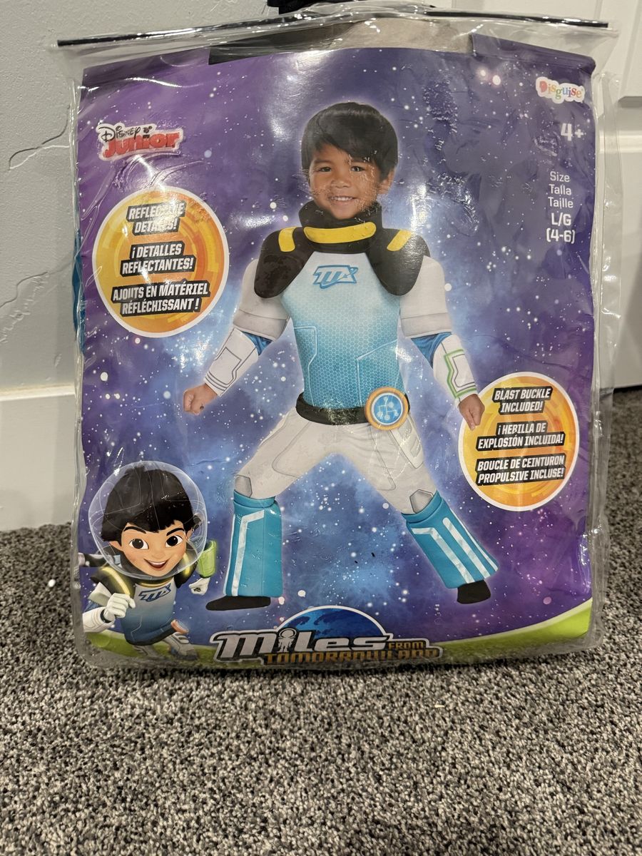 Disney Junior Miles From Tomorrowland Costume Size 4-6