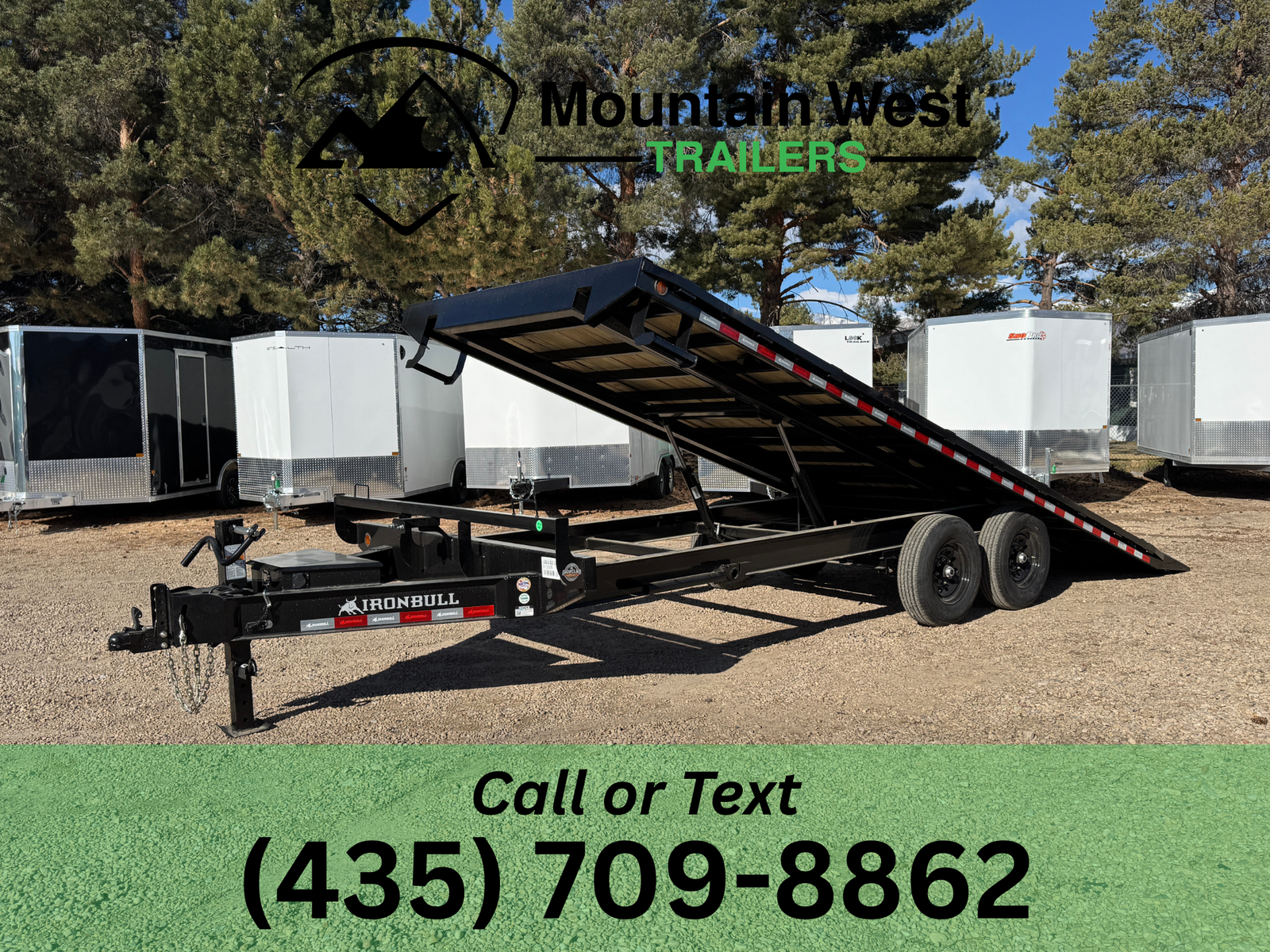 2026 Iron Bull 8.5X22-14K Deck Over Tilt Trailer