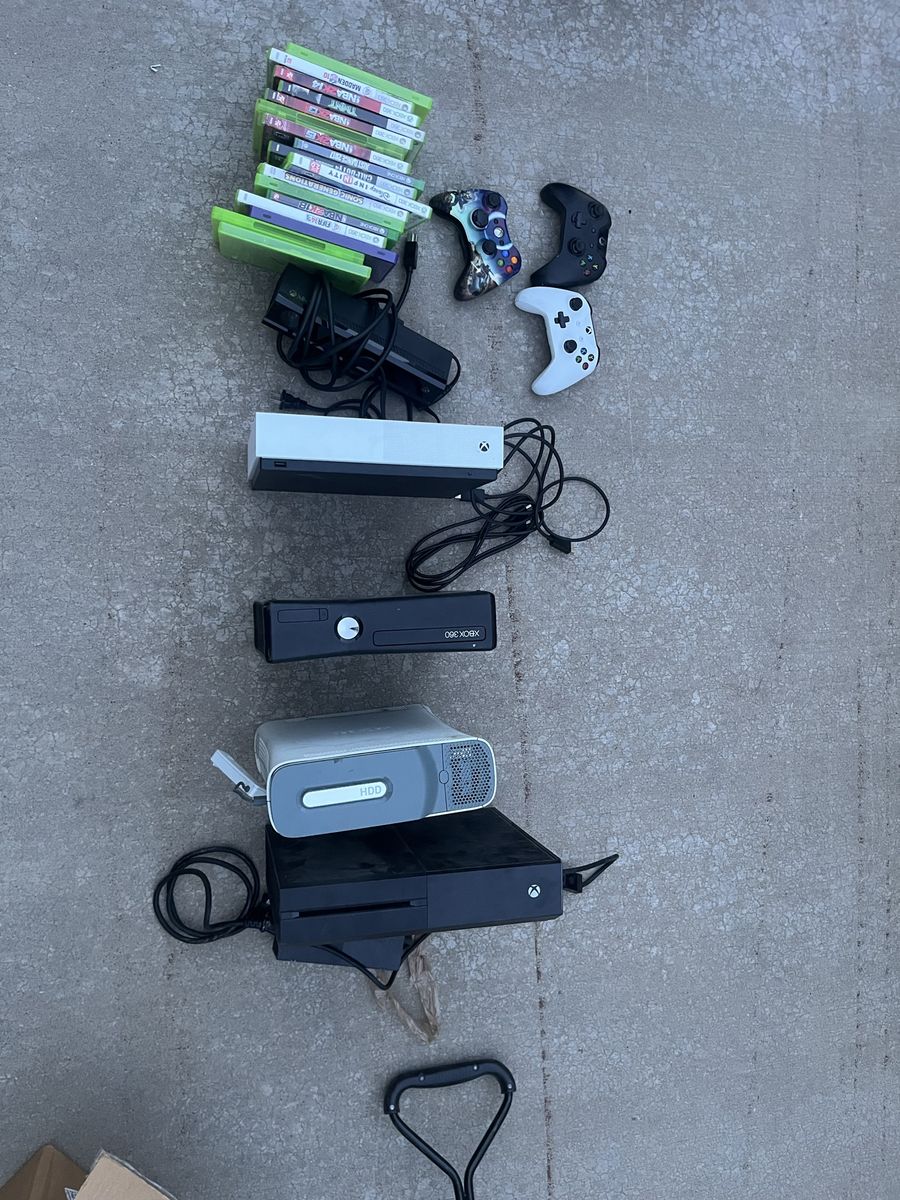 X-boxes galore!