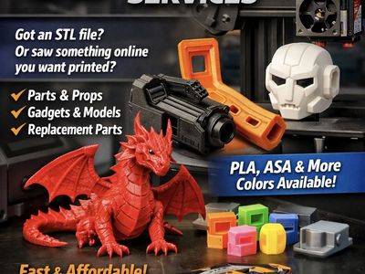 Custom 3D Printing Services – D7customz
