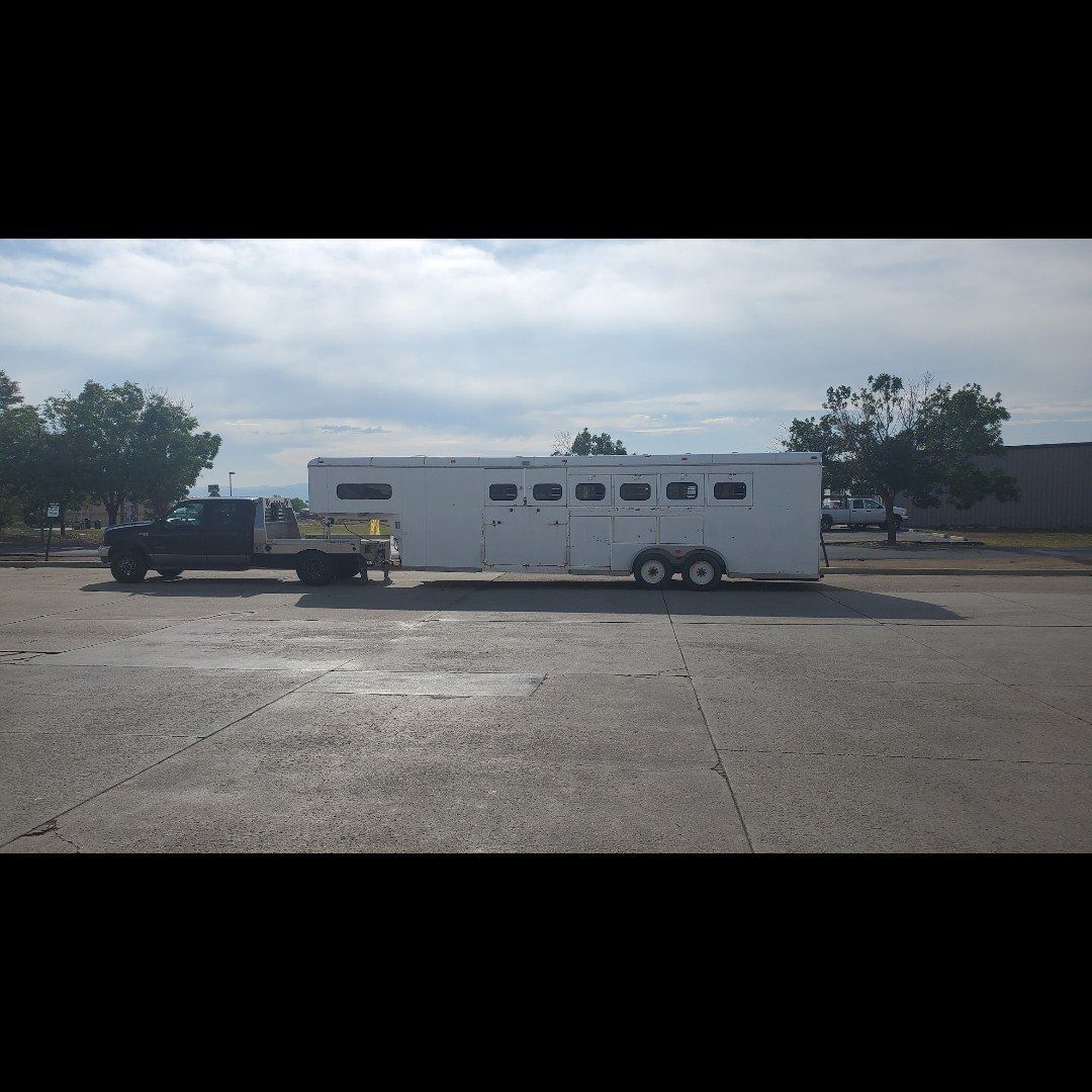 6 horse slant load trailer