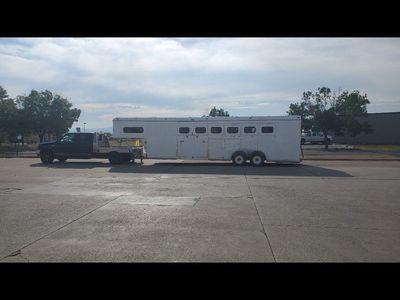6 horse slant load trailer