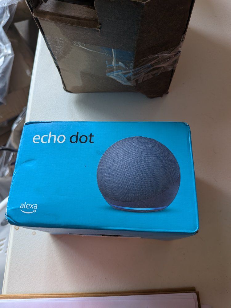 Amazon Echo Dot Smart Speaker with Alexa (Spherical Design)