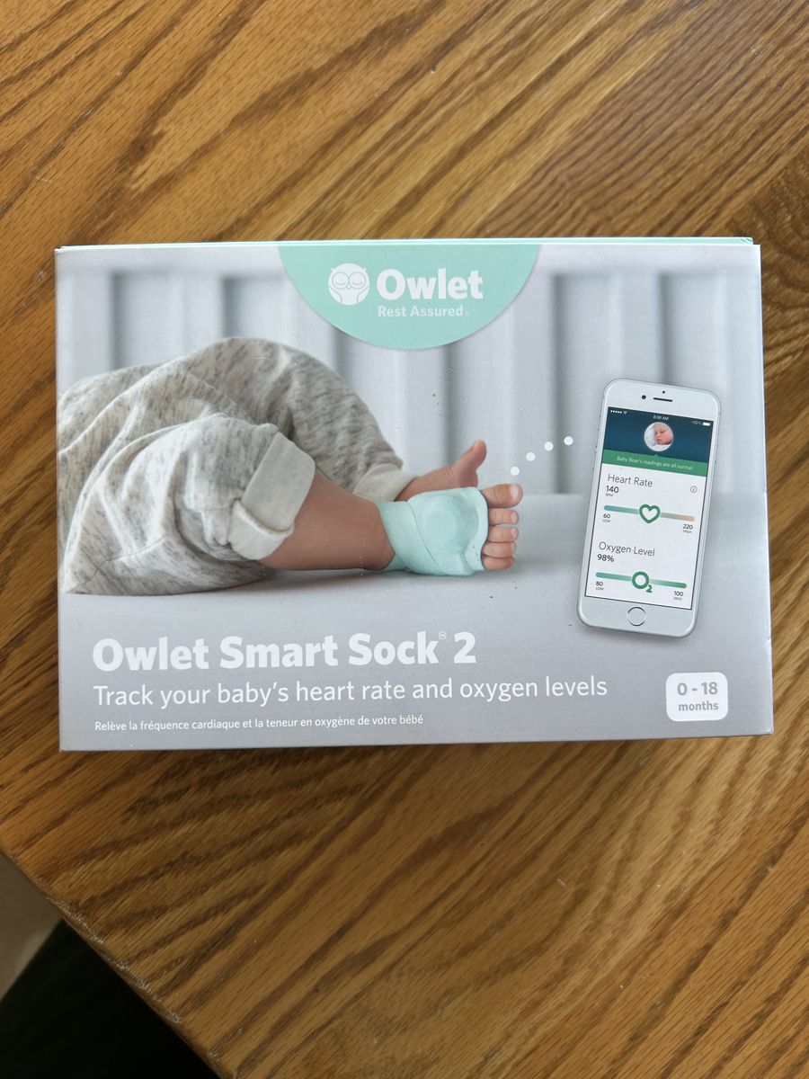 Owlet Smart Sock 2 Heart Rate Pulse Green