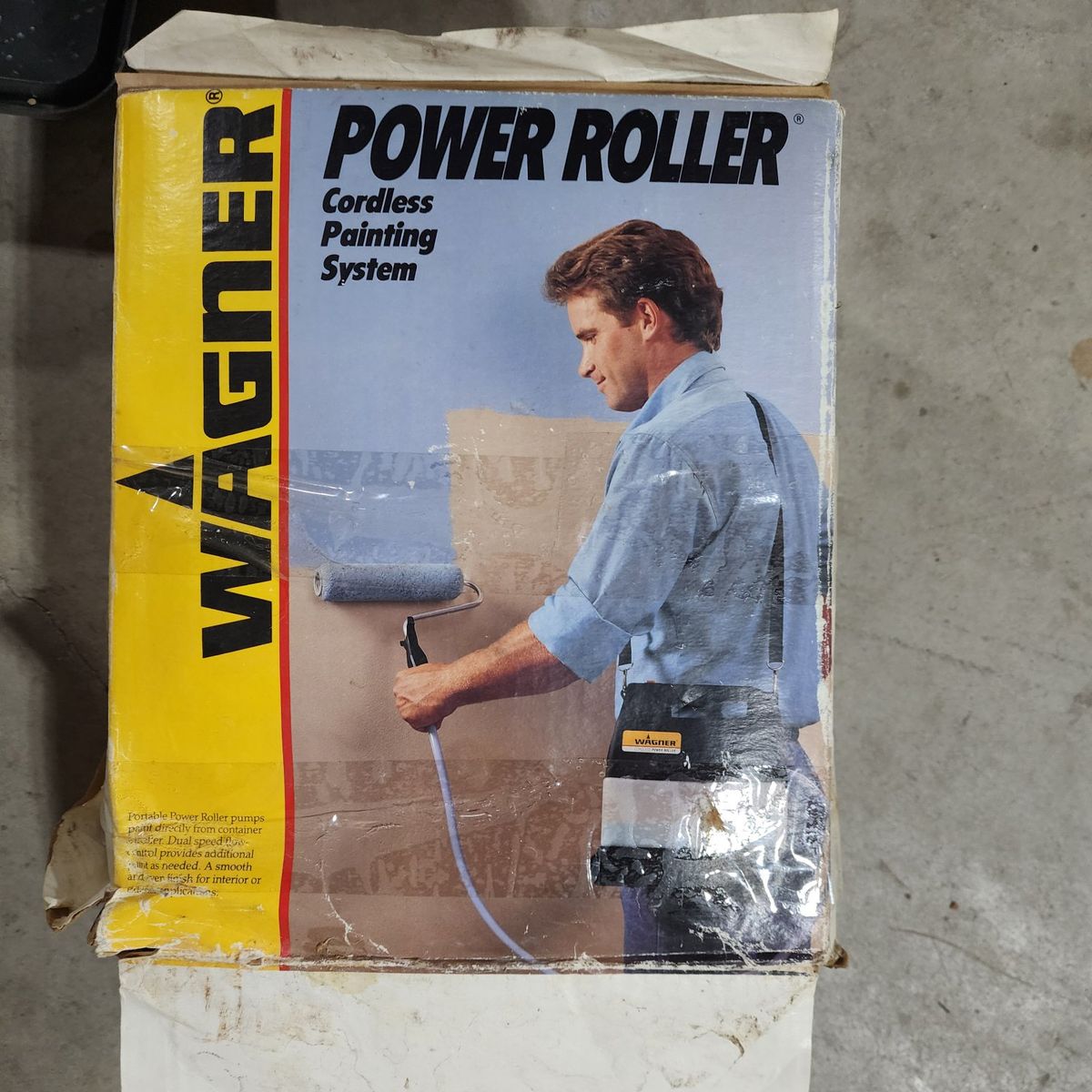 Wagner Power Roller Cordless Painting System with Manual - Complete Set