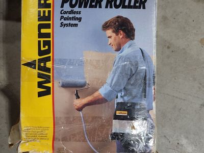 Wagner Power Roller Cordless Painting System with Manual - Complete Set