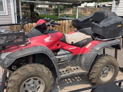 Honda Rincon 650 with Utility Trailer