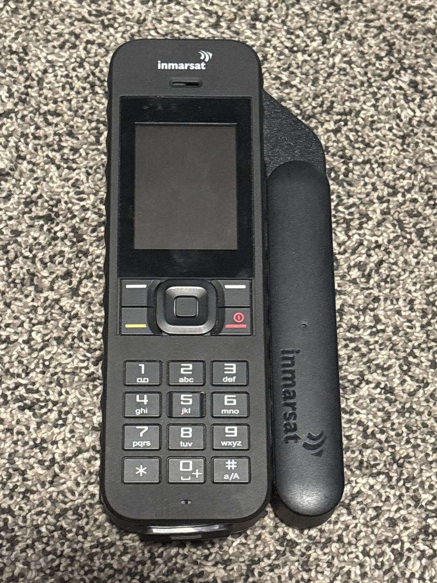 Inmarsat IsatPhone 2 Satellite Phone Black - Reliable Global Communication Device