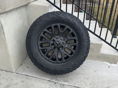 Dodge Ram 3500 Limited Rims and Tires 295/65R20
