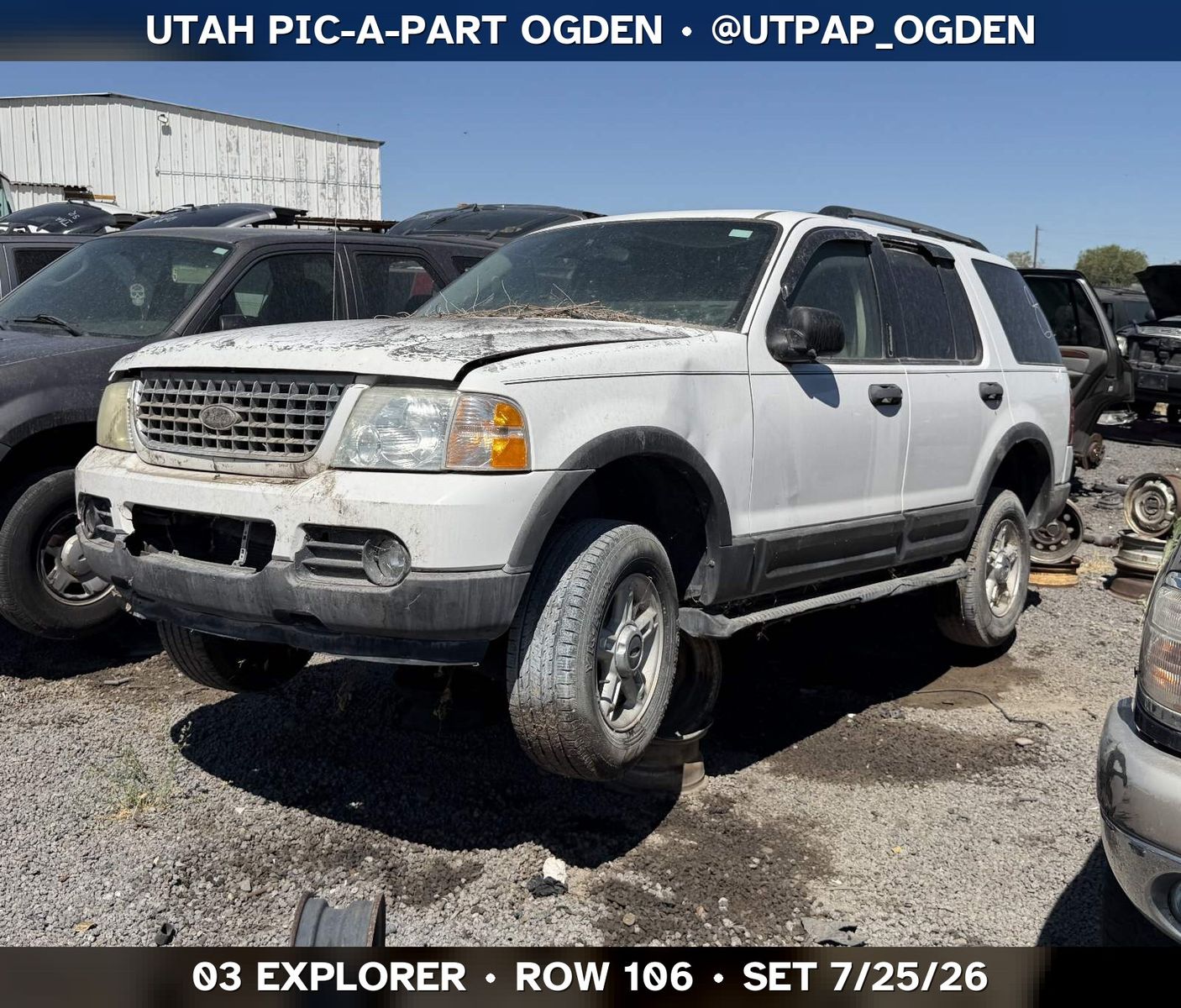 Just In! 2003 Ford Explorer Parts - UTPAP Ogden