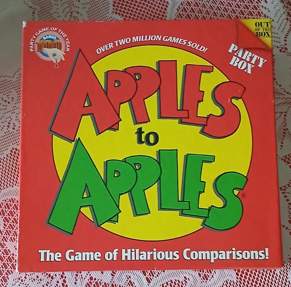 Apples to Apples Party Box The Game of Hilarious Comparisons!