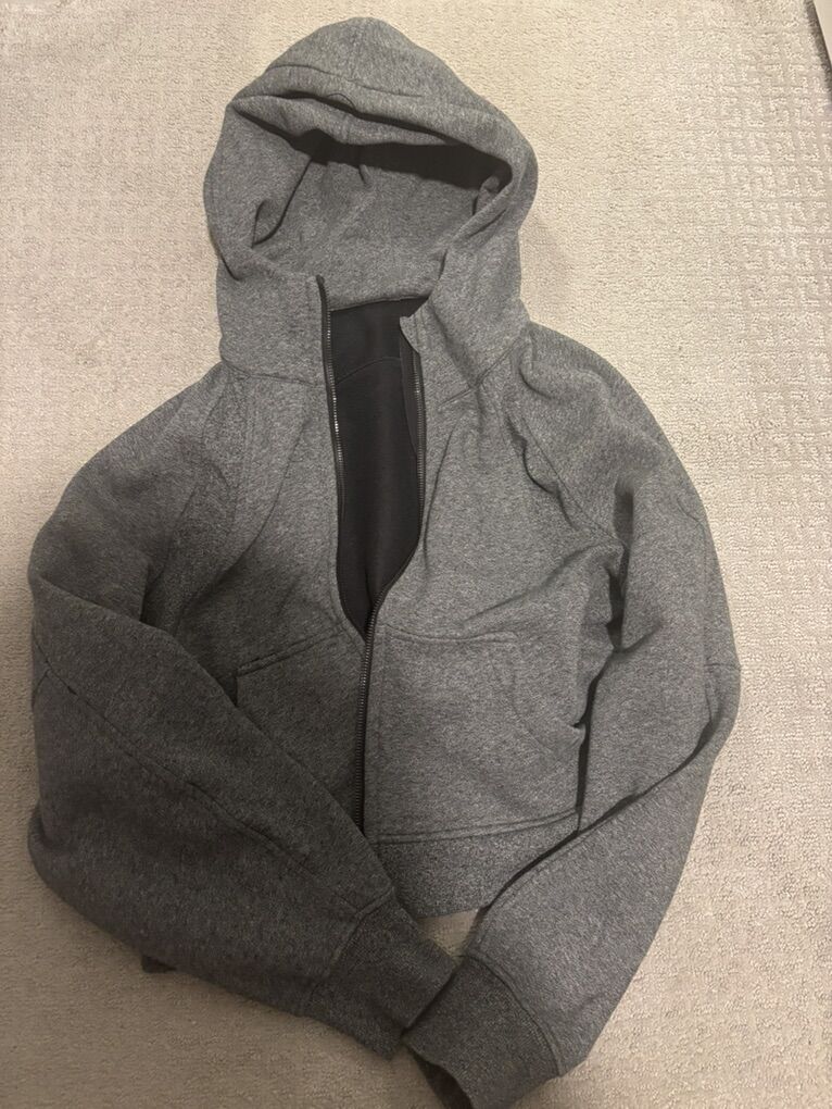 Womens Lululemon Scuba Zip Hoodie