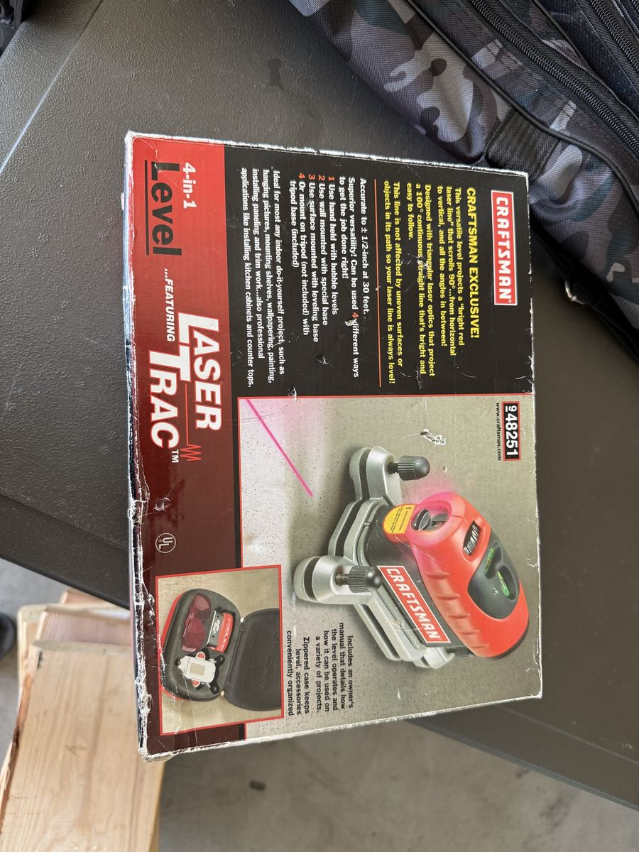 Craftsman laser trac 4-in-1